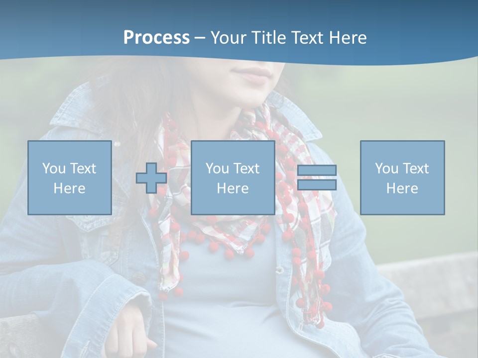 Sitting Pretty Healthy PowerPoint Template