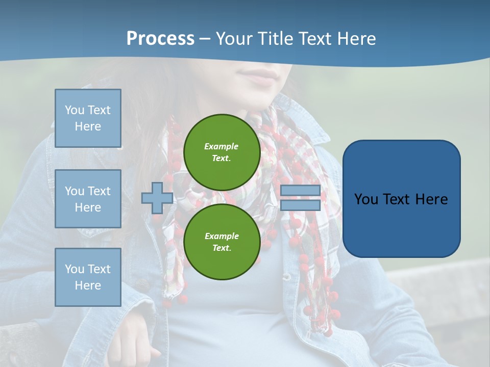 Sitting Pretty Healthy PowerPoint Template