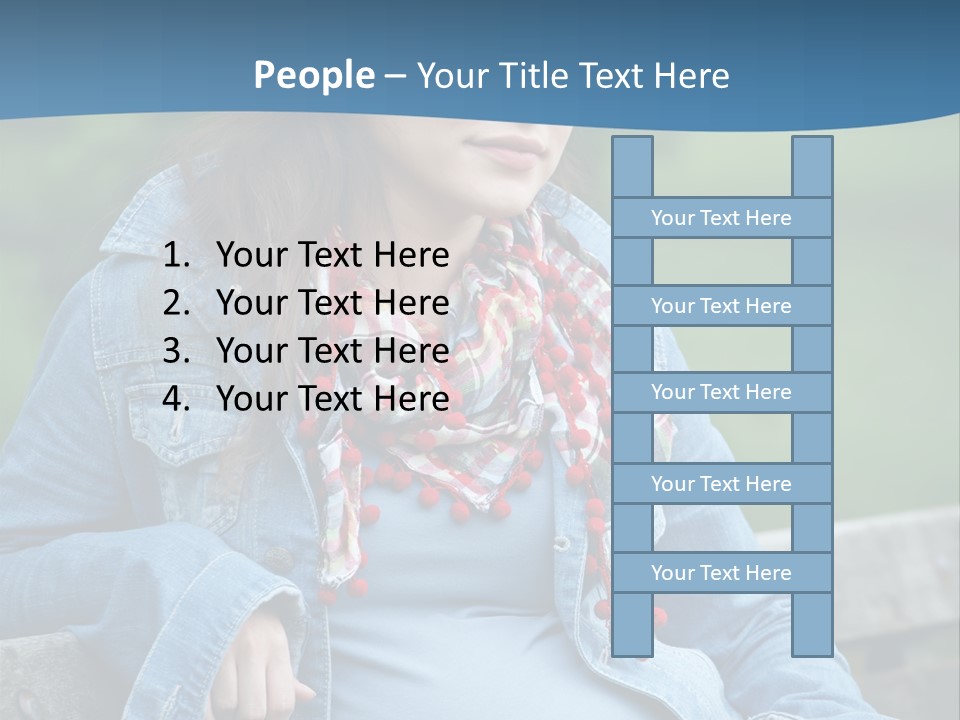 Sitting Pretty Healthy PowerPoint Template