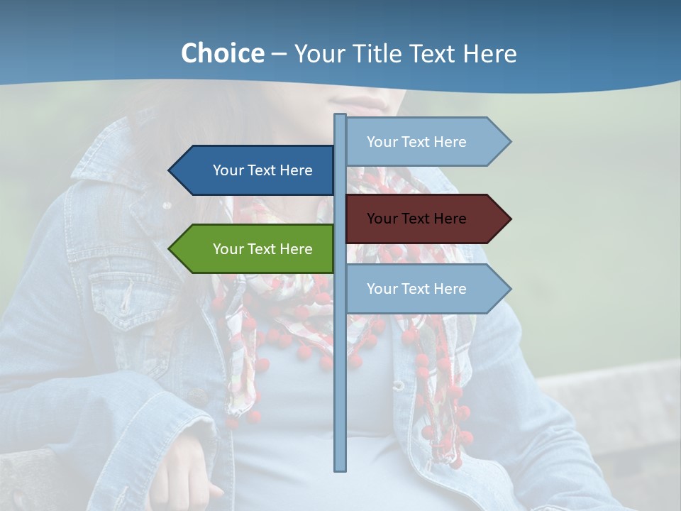 Sitting Pretty Healthy PowerPoint Template