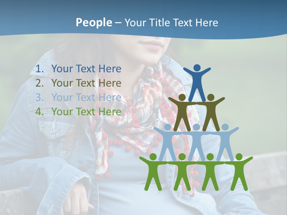 Sitting Pretty Healthy PowerPoint Template