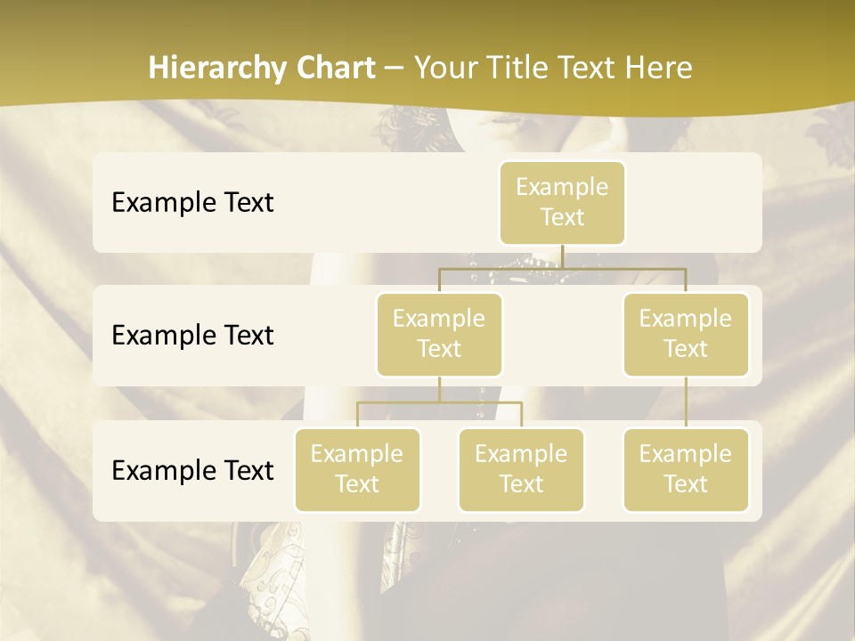 Lady Background Beautiful PowerPoint Template