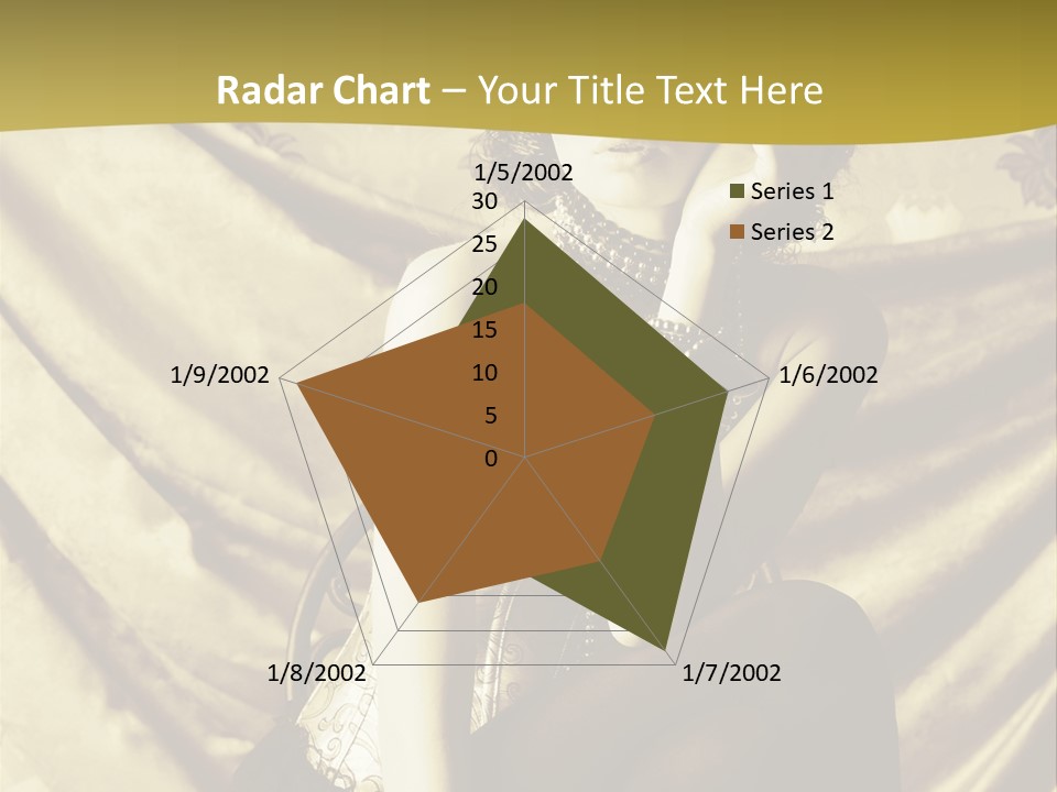 Lady Background Beautiful PowerPoint Template