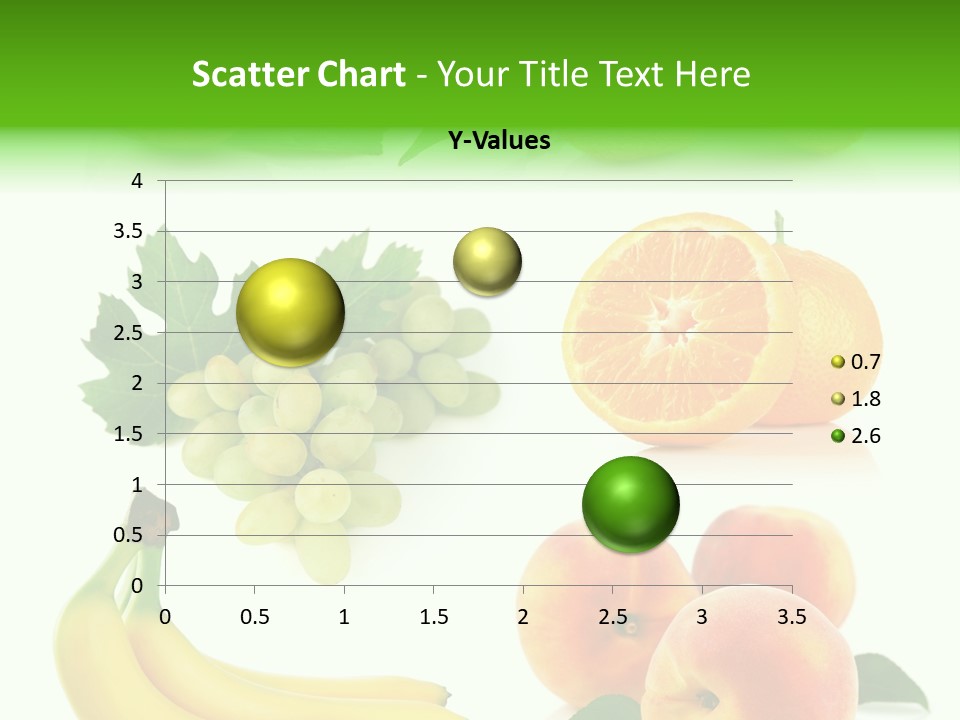 Cluster White Peach PowerPoint Template