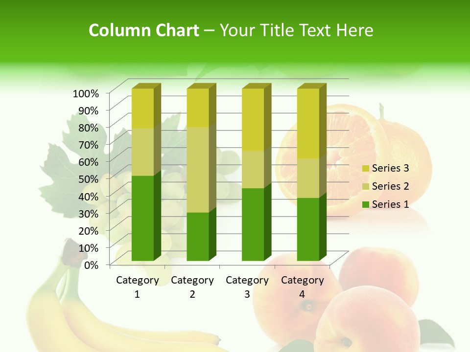 Cluster White Peach PowerPoint Template