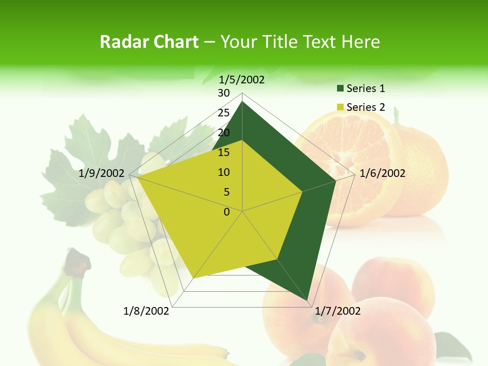 Cluster White Peach PowerPoint Template