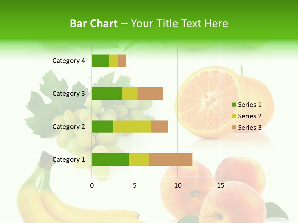 Cluster White Peach PowerPoint Template
