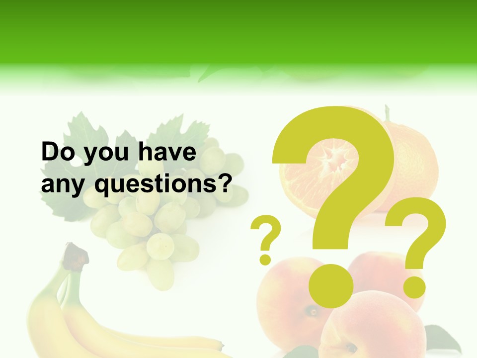 Cluster White Peach PowerPoint Template