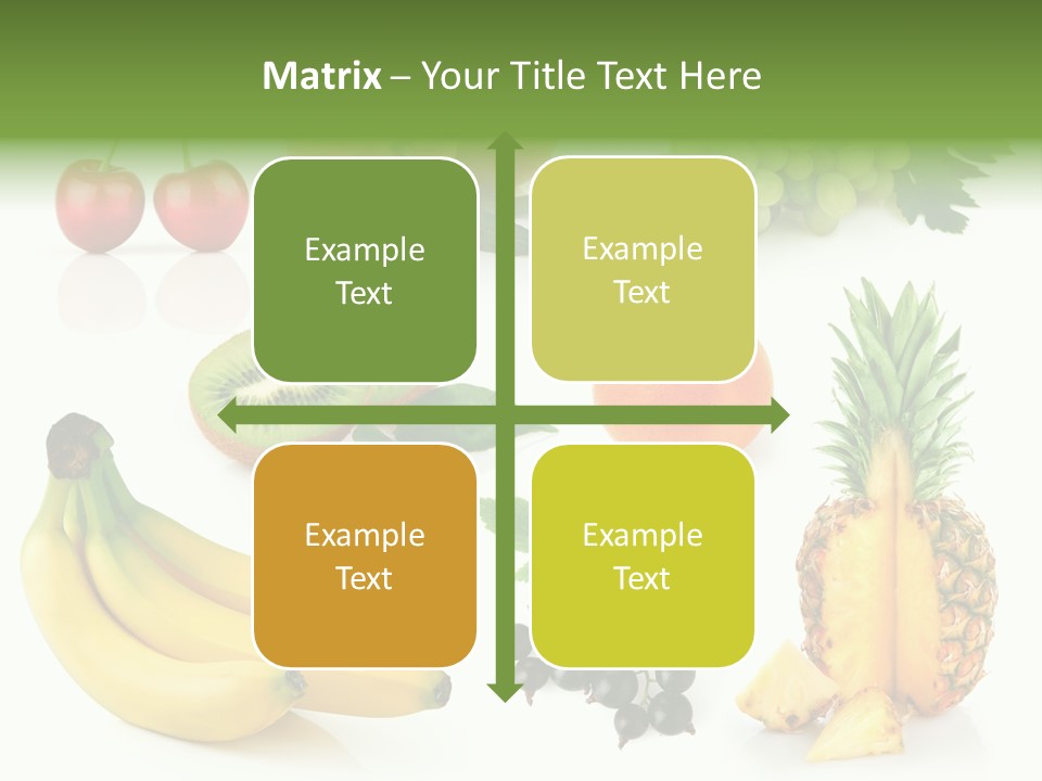 Still Life Background Isolated PowerPoint Template