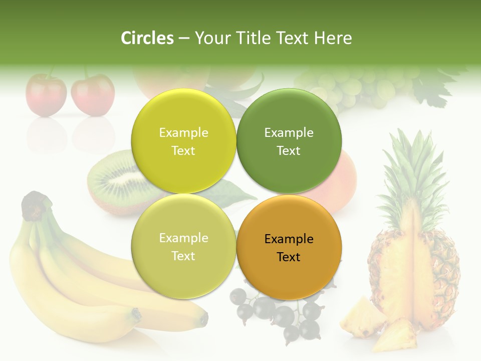 Still Life Background Isolated PowerPoint Template