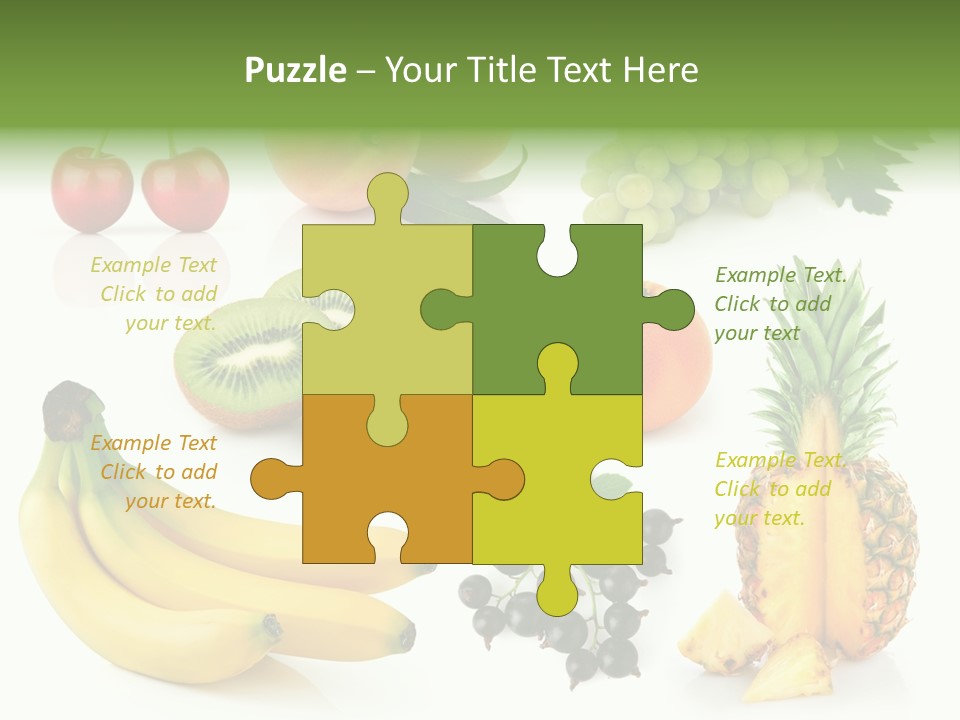 Still Life Background Isolated PowerPoint Template