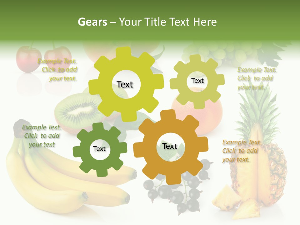 Still Life Background Isolated PowerPoint Template