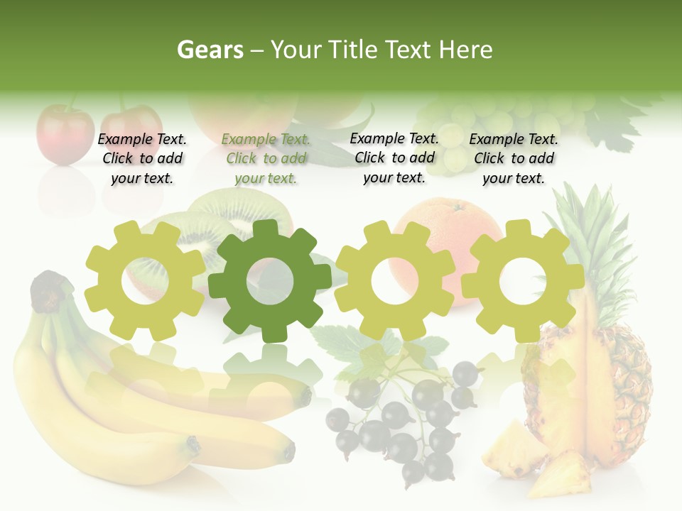 Still Life Background Isolated PowerPoint Template