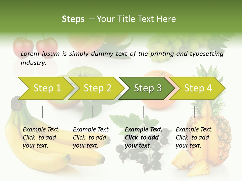 Still Life Background Isolated PowerPoint Template