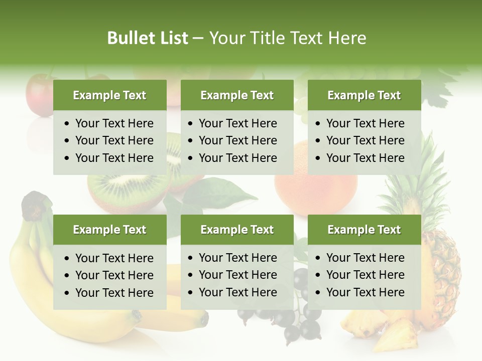 Still Life Background Isolated PowerPoint Template