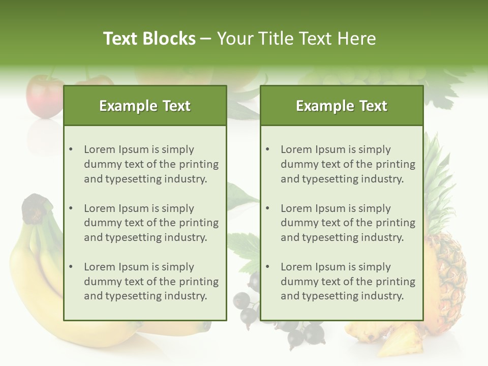 Still Life Background Isolated PowerPoint Template