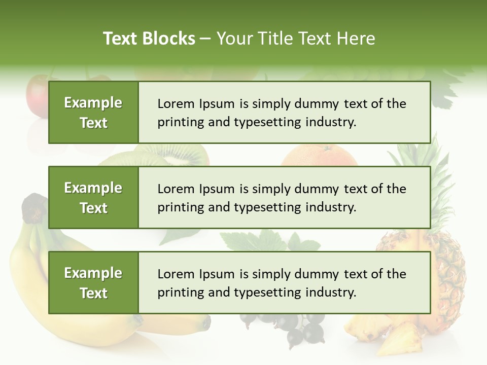 Still Life Background Isolated PowerPoint Template