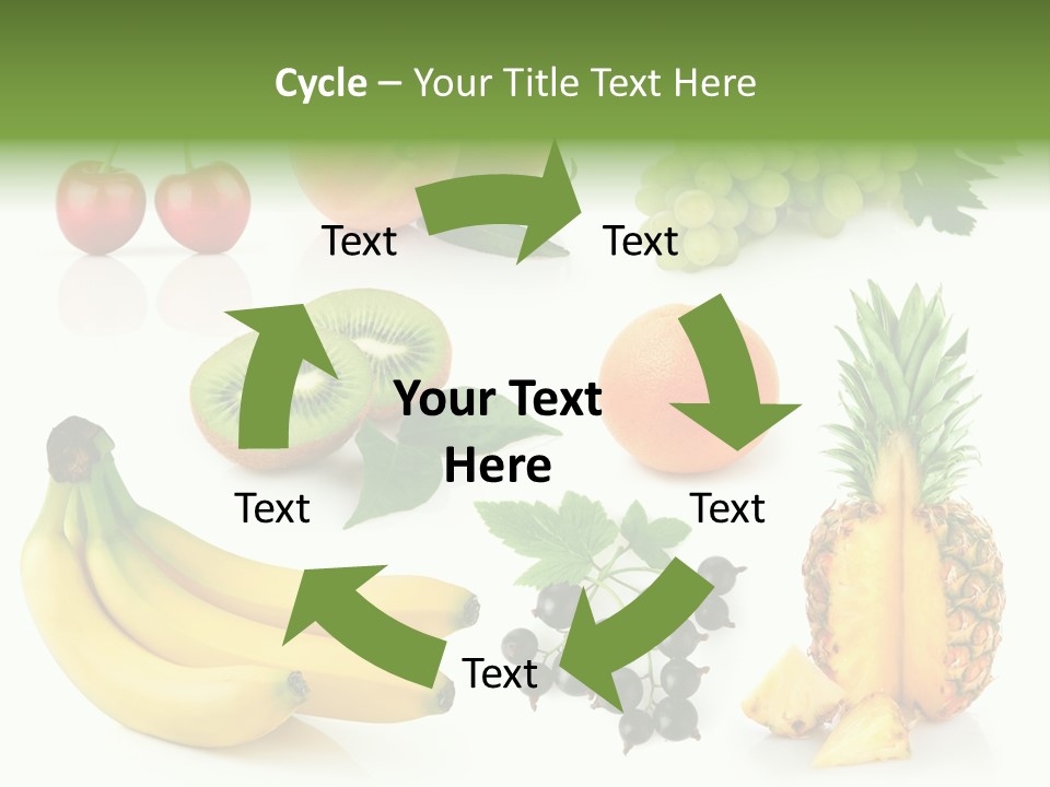 Still Life Background Isolated PowerPoint Template