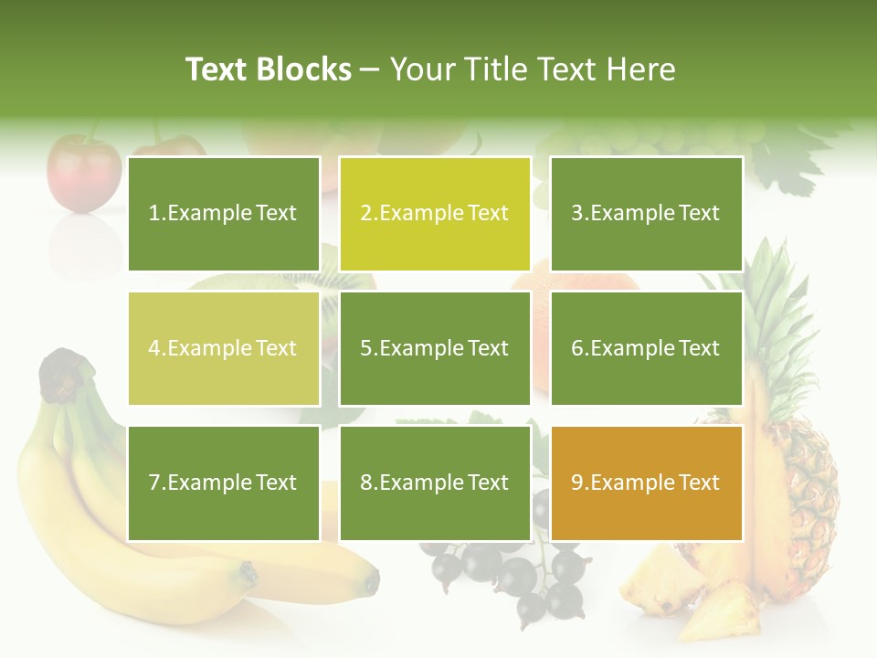 Still Life Background Isolated PowerPoint Template