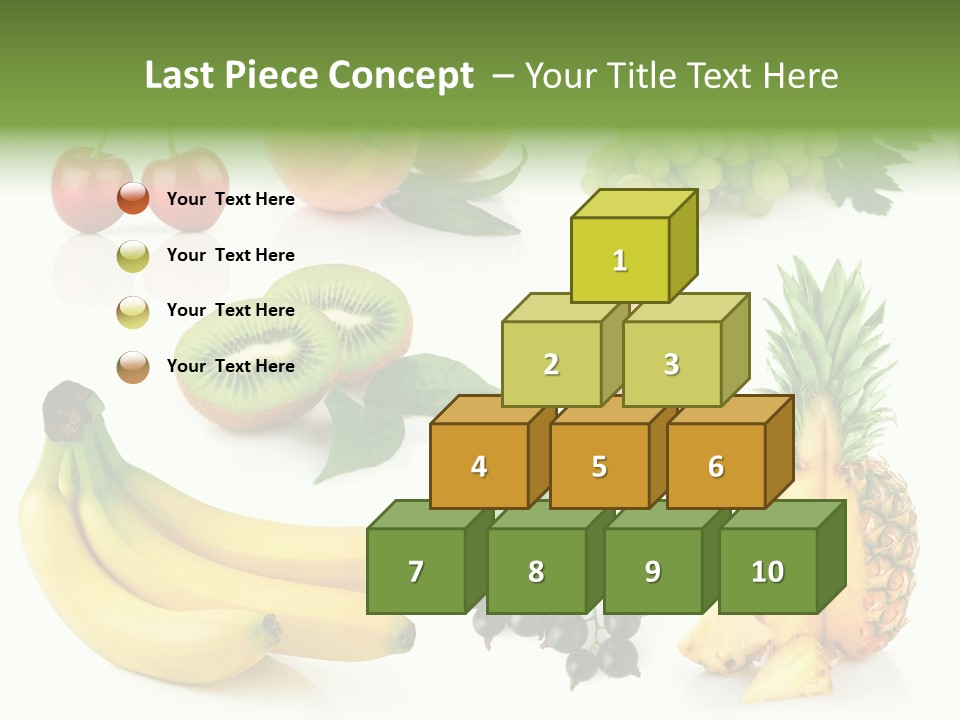 Still Life Background Isolated PowerPoint Template