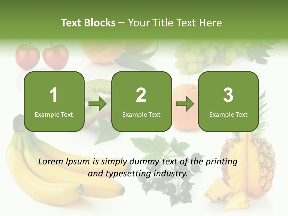 Still Life Background Isolated PowerPoint Template