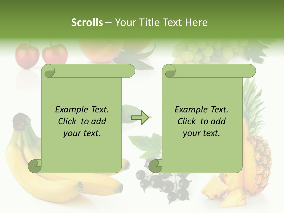 Still Life Background Isolated PowerPoint Template