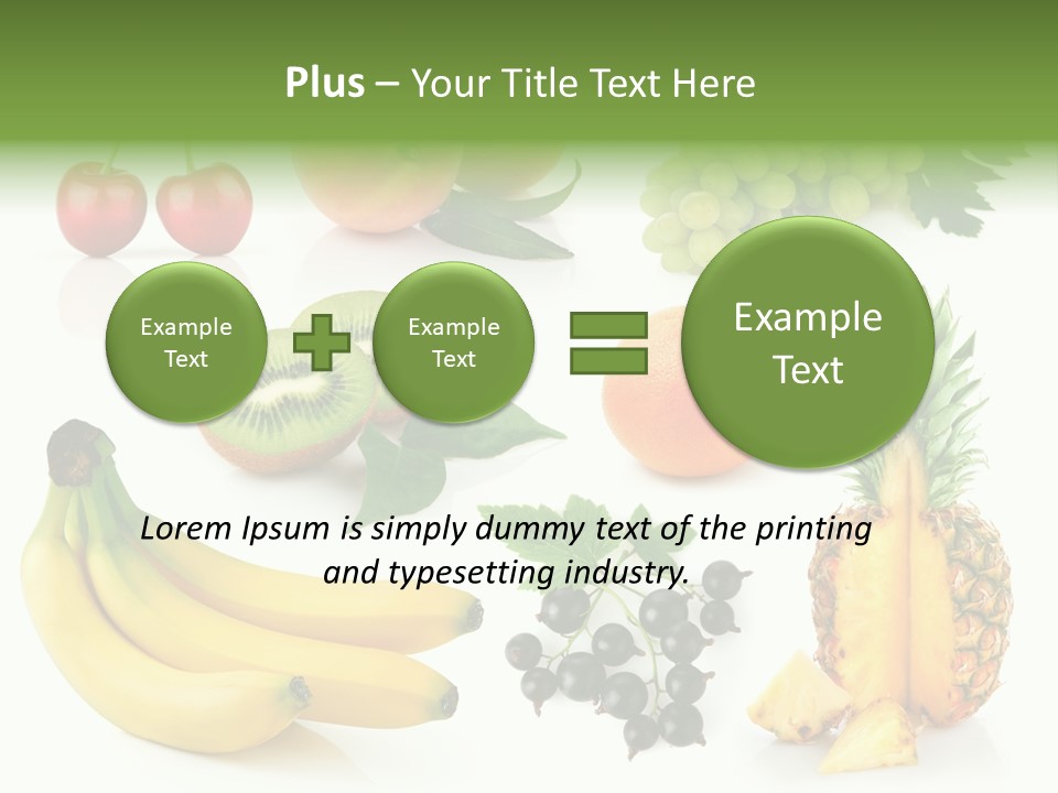 Still Life Background Isolated PowerPoint Template
