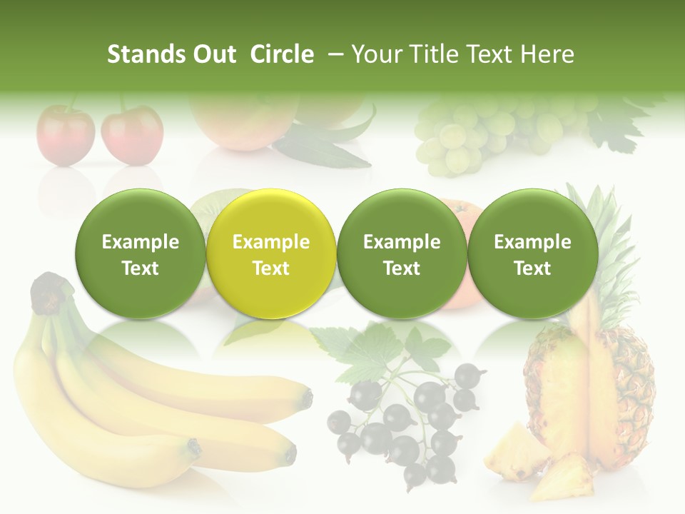 Still Life Background Isolated PowerPoint Template