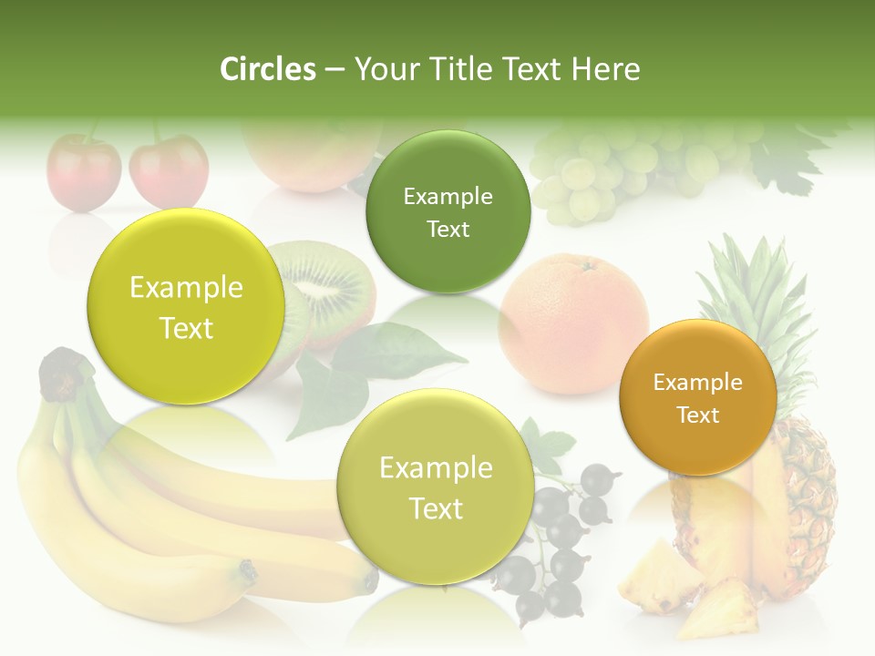 Still Life Background Isolated PowerPoint Template