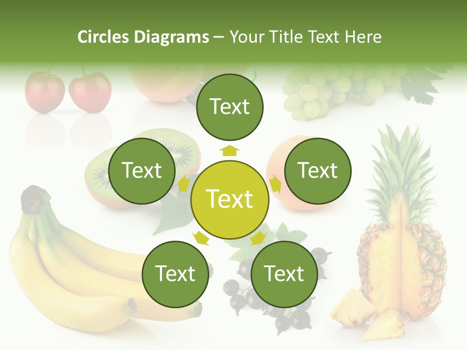 Still Life Background Isolated PowerPoint Template