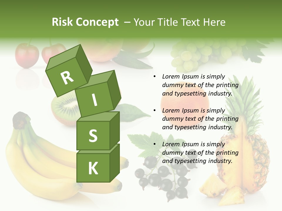 Still Life Background Isolated PowerPoint Template