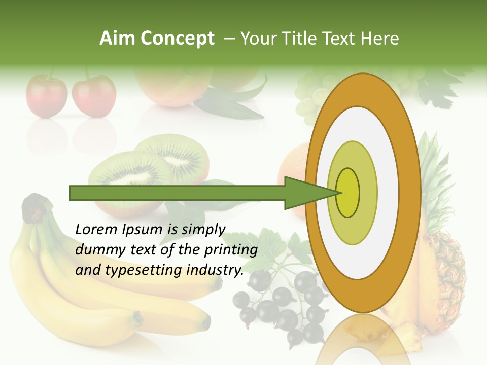 Still Life Background Isolated PowerPoint Template