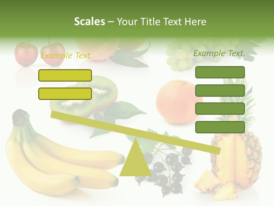 Still Life Background Isolated PowerPoint Template