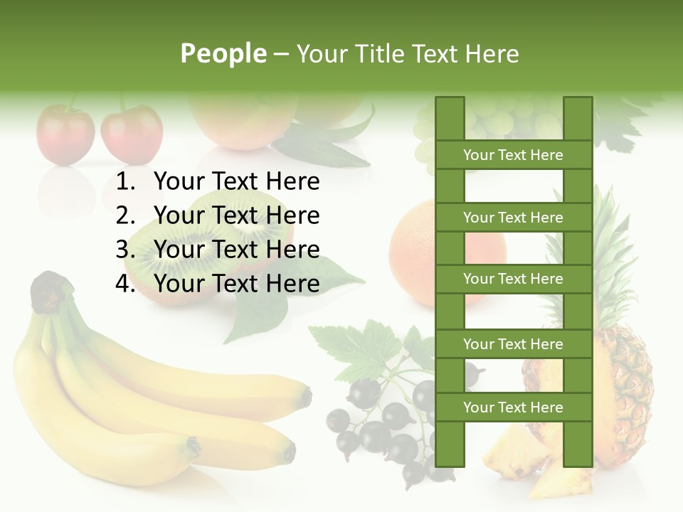 Still Life Background Isolated PowerPoint Template