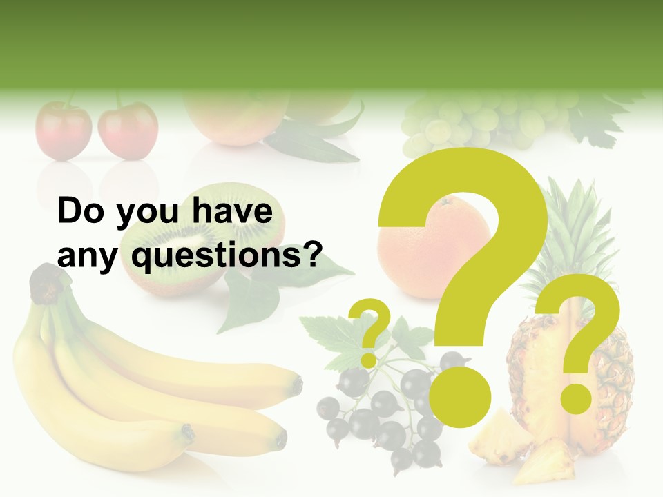 Still Life Background Isolated PowerPoint Template