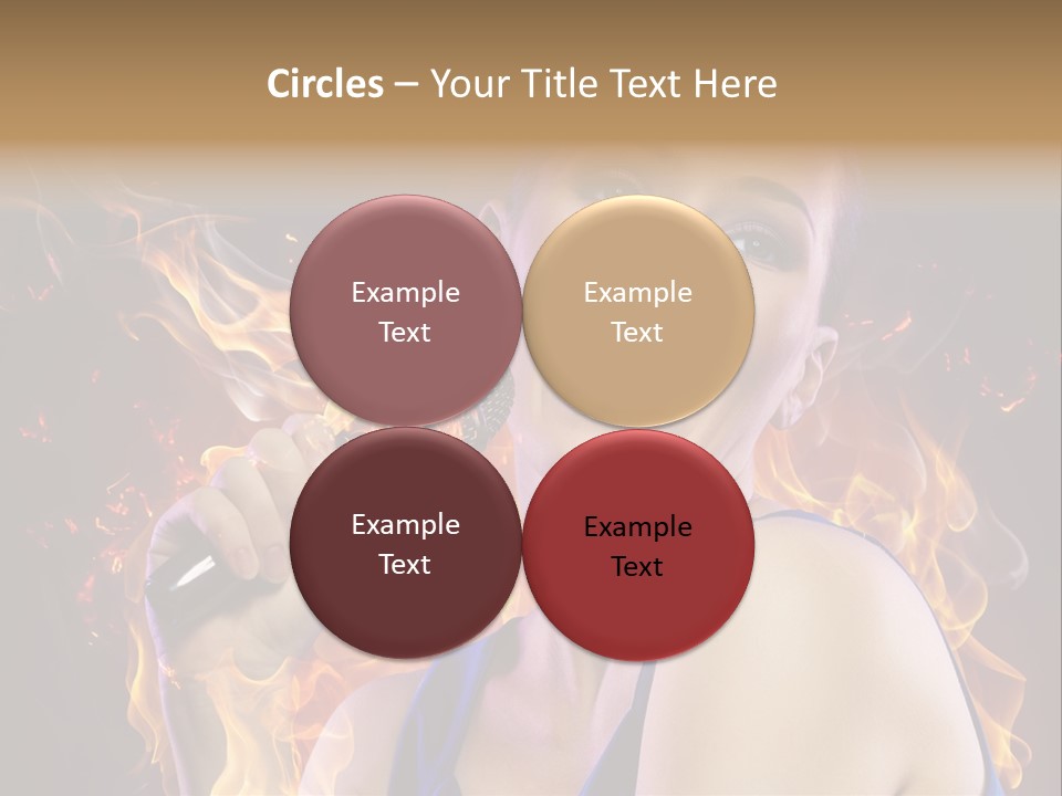 Performance Singing Party PowerPoint Template