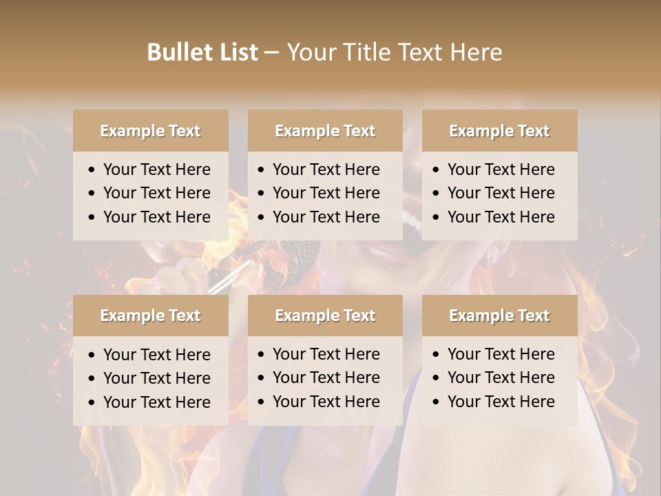 Performance Singing Party PowerPoint Template