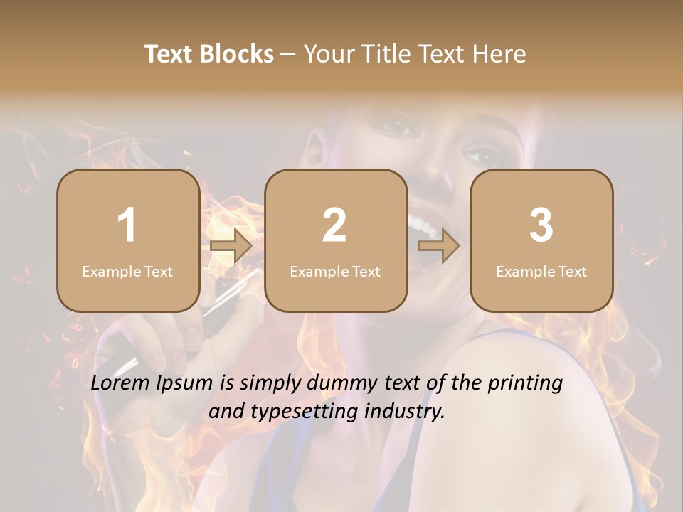 Performance Singing Party PowerPoint Template