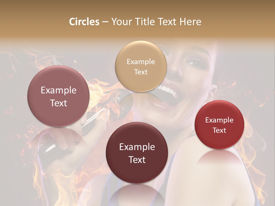 Performance Singing Party PowerPoint Template