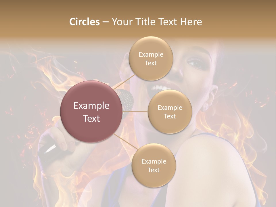 Performance Singing Party PowerPoint Template