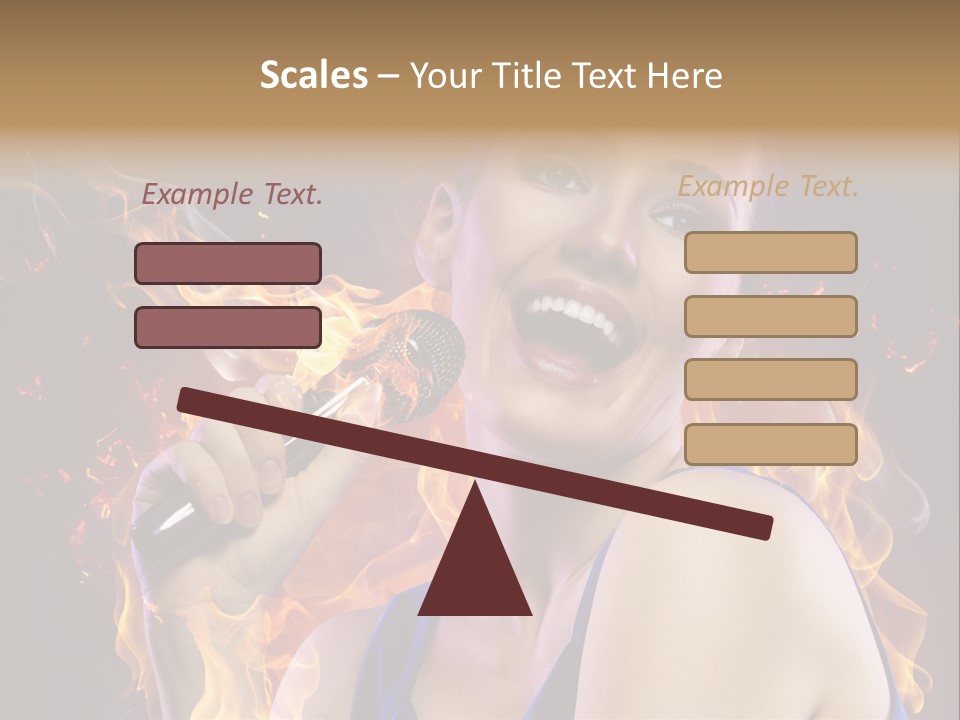 Performance Singing Party PowerPoint Template