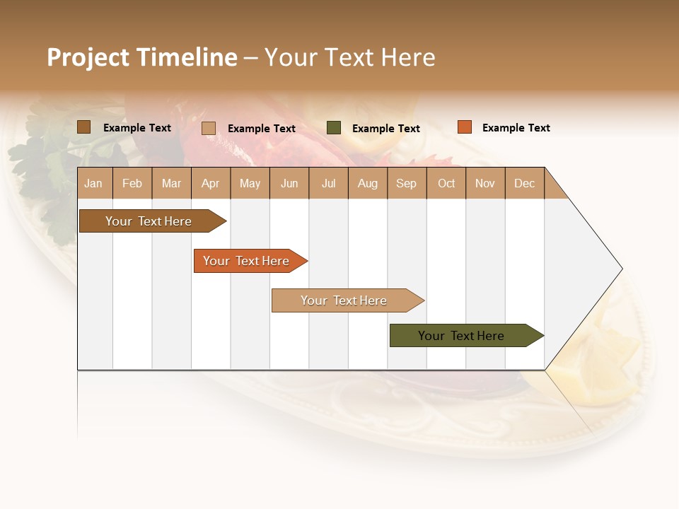 Shell Gourmet Dinner PowerPoint Template