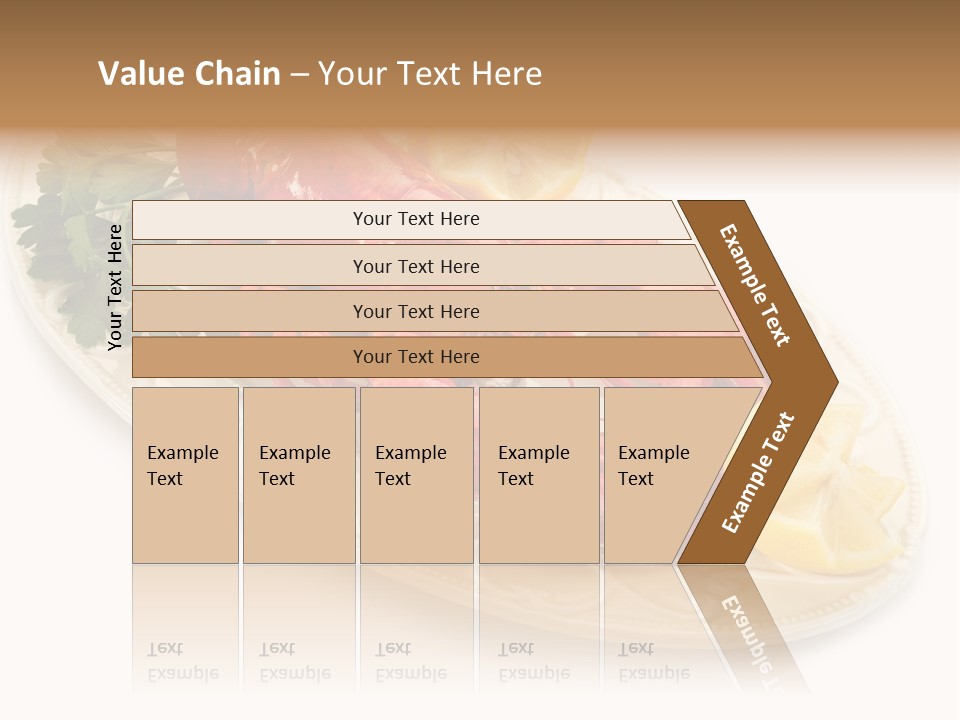 Shell Gourmet Dinner PowerPoint Template