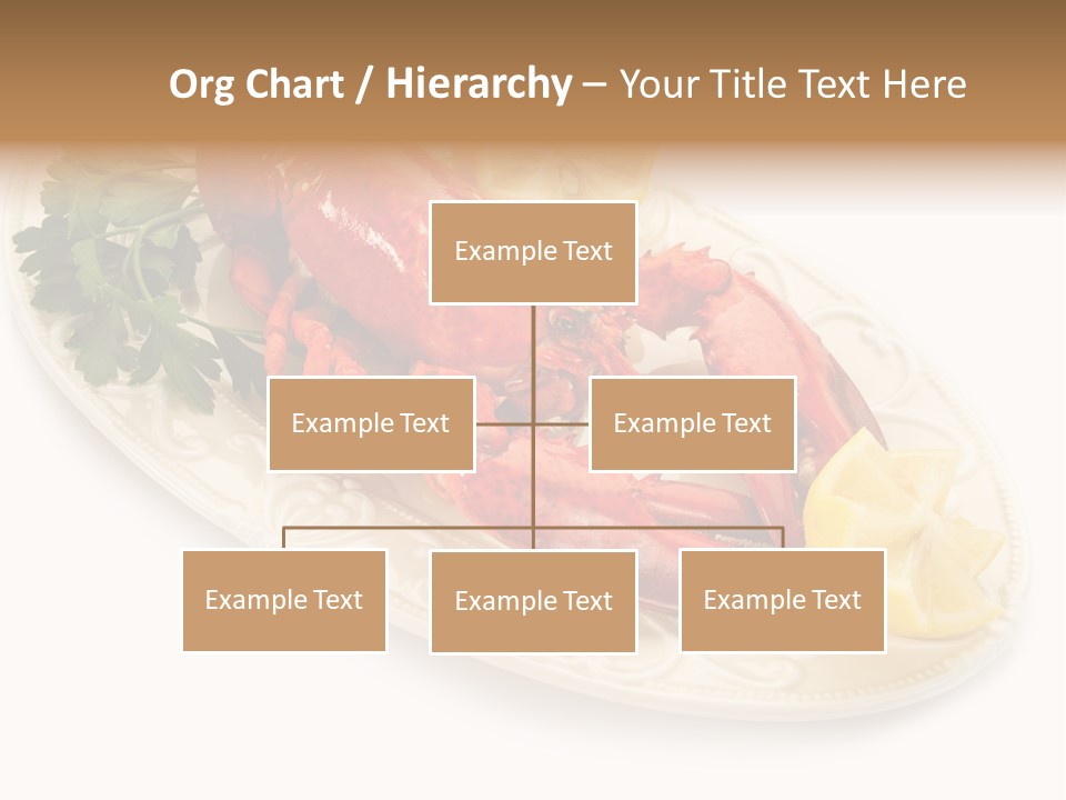 Shell Gourmet Dinner PowerPoint Template