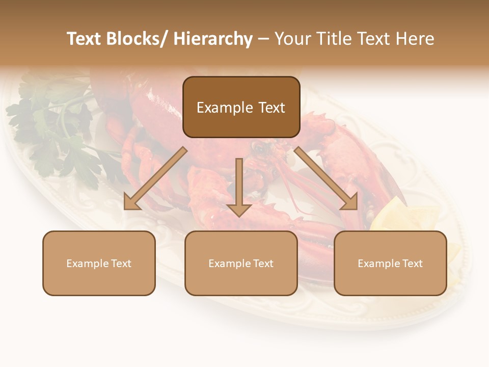 Shell Gourmet Dinner PowerPoint Template