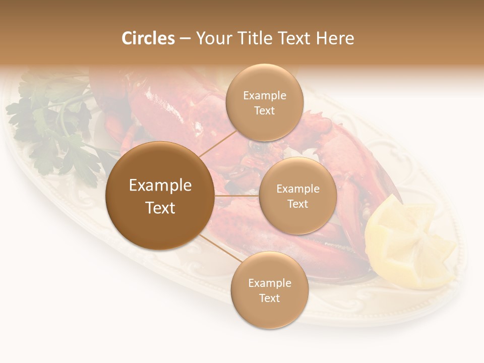 Shell Gourmet Dinner PowerPoint Template