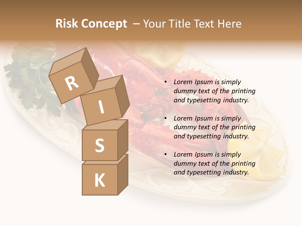 Shell Gourmet Dinner PowerPoint Template