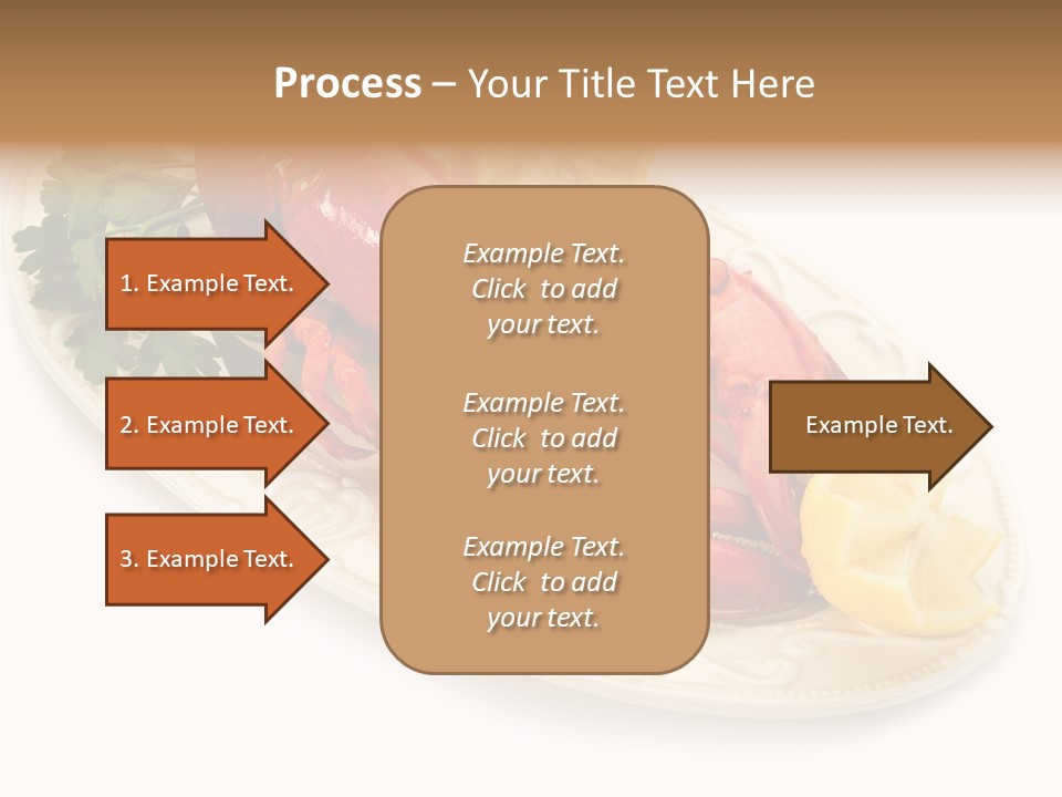 Shell Gourmet Dinner PowerPoint Template