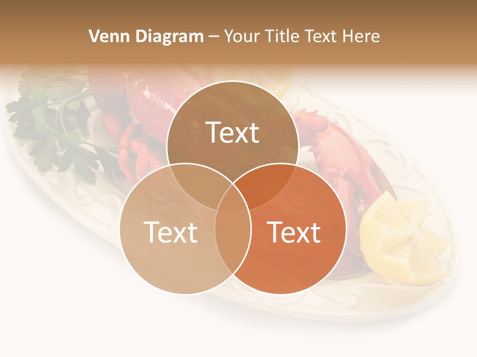 Shell Gourmet Dinner PowerPoint Template