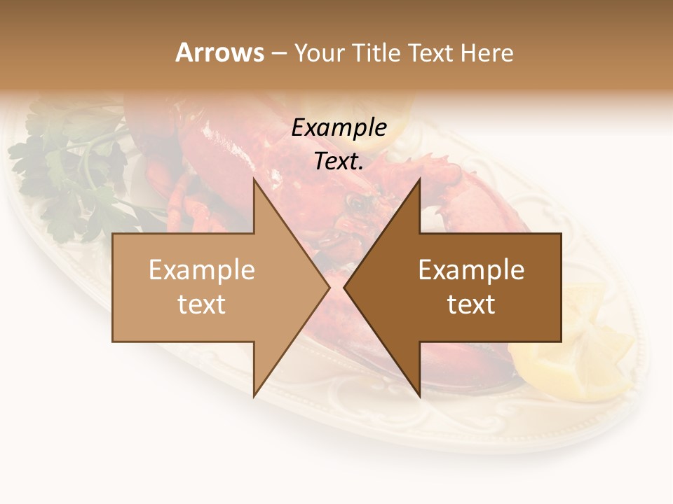 Shell Gourmet Dinner PowerPoint Template